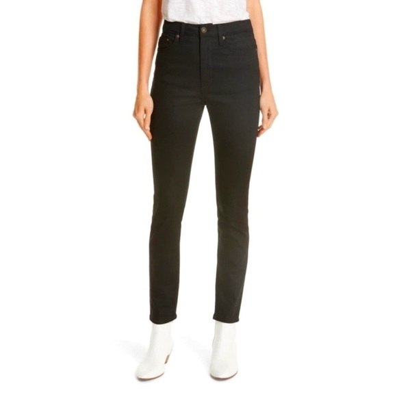 Equipment Rinse Black High Waist Skinny Jeans Size 29 - Picture 1 of 10
